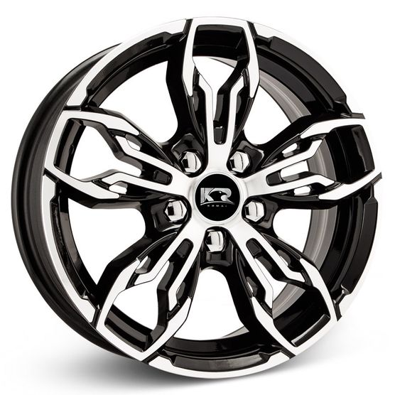 Roda_KR_K61_Preto_Diamantado Roda_KR_K61_Preto_Diamantado