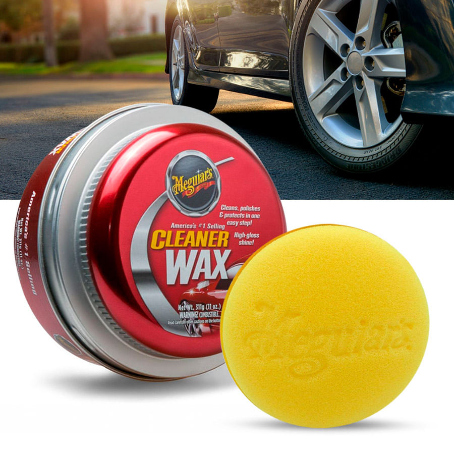 Cera Automotiva Meguiars Cleaner Wax Pasta A1214 leandrinistore