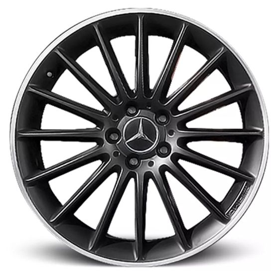 Roda_Mercedes_Benz_C_63_AMG_2014-Preta-Fosca-Borda-Diamantada Roda_Mercedes_Benz_C_63_AMG_2014-Preta-Fosca-Borda-Diamantada