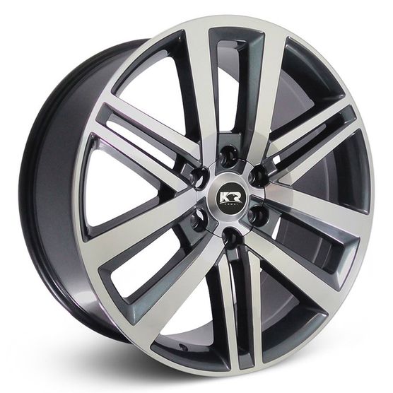 Roda-KR-R72-Toyota-Hilux-Aro-17---Grafite-com-face-polida Roda-KR-R72-Toyota-Hilux-Aro-17---Grafite-com-face-polida