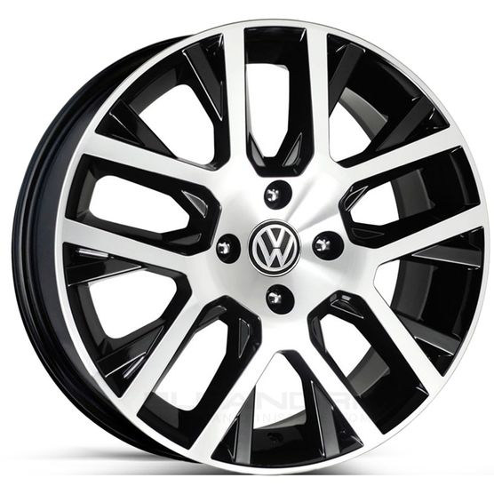 Roda-KR-R45-Saveiro-Cross-Aro-15---Preta-com-face-polida Roda-KR-R45-Saveiro-Cross-Aro-15---Preta-com-face-polida