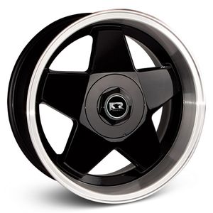 Roda-K56-Borbet-Preta-com-face-polida