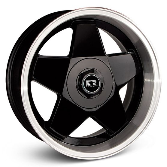 Roda-K56-Borbet-Preta-com-face-polida Roda-K56-Borbet-Preta-com-face-polida