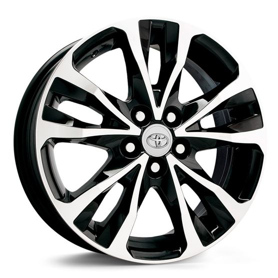 Jogo-de-Roda-KR-R89-Toyota-Corolla---Preta-Diamantada Jogo-de-Roda-KR-R89-Toyota-Corolla---Preta-Diamantada