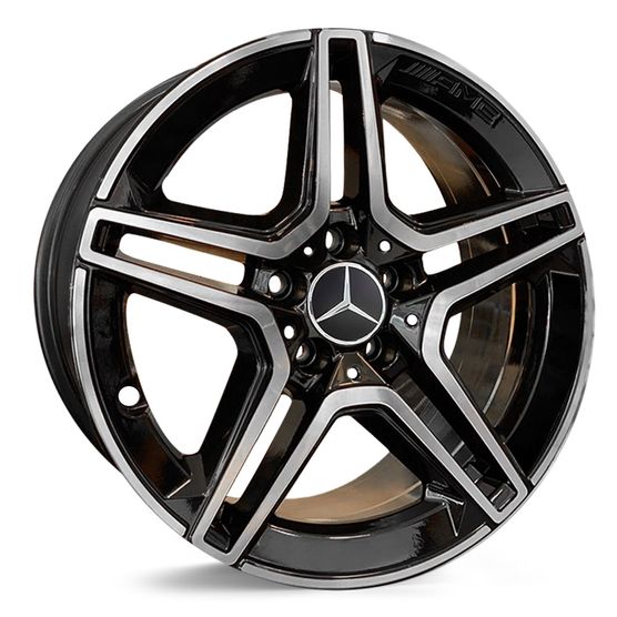 Jogo-de-Roda-Mercedes-C300-Aro-17---Preta-Diamantada-01 Jogo-de-Roda-Mercedes-C300-Aro-17---Preta-Diamantada-01