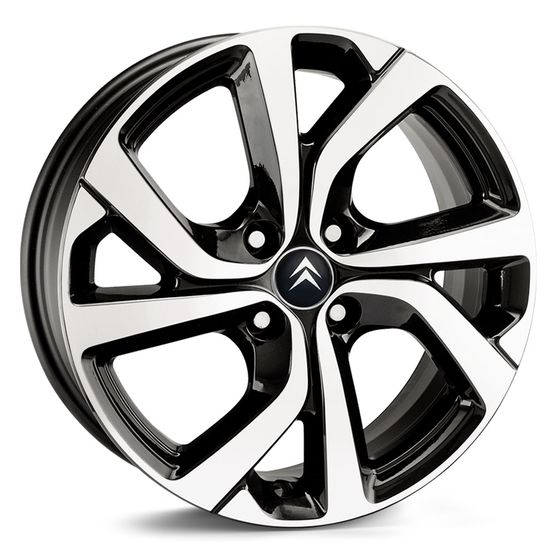 Jogo-Roda-KR-S14-Citroen-C4-Cactus-Aro-16---Preta-Diamantada Jogo-Roda-KR-S14-Citroen-C4-Cactus-Aro-16---Preta-Diamantada