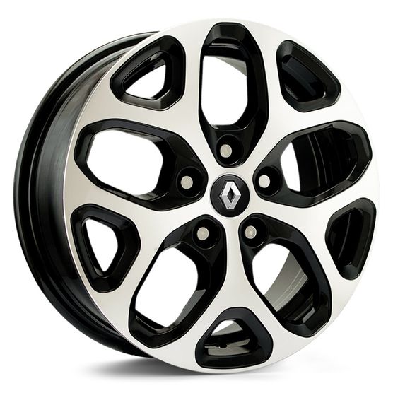 Jogo-Roda-KR-S12-Renault-Captur-Aro-16---Preta-Diamantada Jogo-Roda-KR-S12-Renault-Captur-Aro-16---Preta-Diamantada