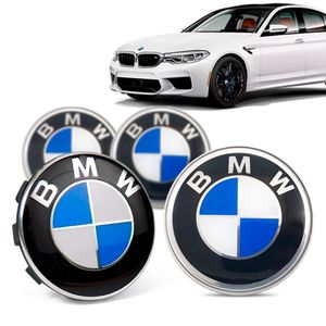 Jogo-4-Calota-Centro-Roda-Original-BMW-M5-2019--Emblema-Azul-A