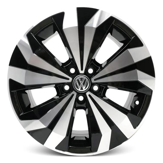 Jogo-Roda-KR-S25-VW-T-Cross-Aro-16---Preta-Diamantada Jogo-Roda-KR-S25-VW-T-Cross-Aro-16---Preta-Diamantada