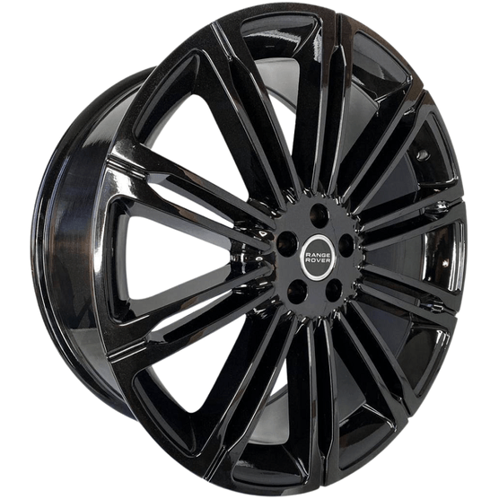 Jogo-Roda-GT-7-Range-Rover-Vogue-Aro-22-Preta-Brilhante Jogo-Roda-GT-7-Range-Rover-Vogue-Aro-22-Preta-Brilhante