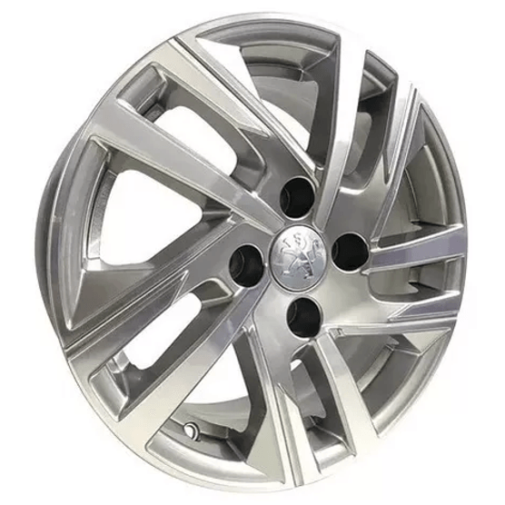Jogo-Roda-KR-S38-Peugeot-208-Aro-15-Prata-Diamantada Jogo-Roda-KR-S38-Peugeot-208-Aro-15-Prata-Diamantada