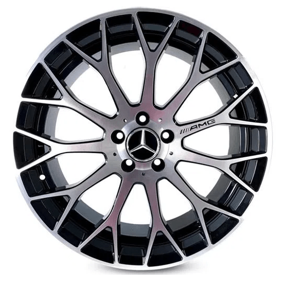 Jogo-Roda-GT7-Mercedes-SL-55-AMG-Aro-20-Preta-Diamantada Jogo-Roda-GT7-Mercedes-SL-55-AMG-Aro-20-Preta-Diamantada