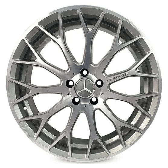Jogo-Roda-GT7-Mercedes-SL-55-AMG-Aro-20-Grafite-Diamantada Jogo-Roda-GT7-Mercedes-SL-55-AMG-Aro-20-Grafite-Diamantada