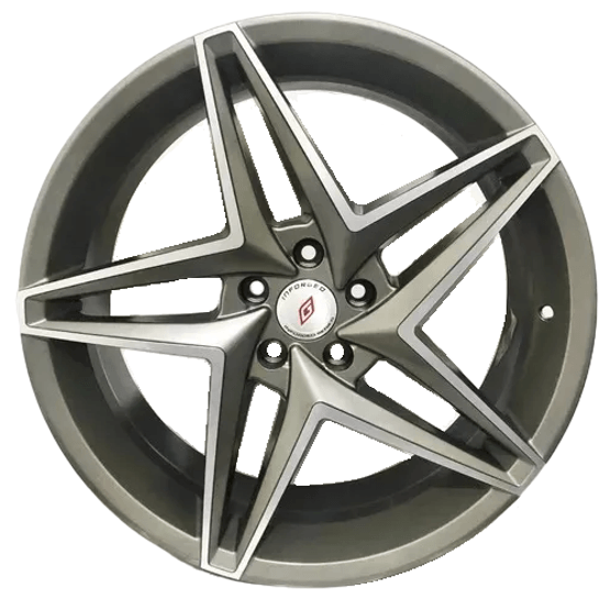 Jogo-Roda-Prezenza-PRZ-7-Aro-20-Grafite-Diamantada Jogo-Roda-Prezenza-PRZ-7-Aro-20-Grafite-Diamantada