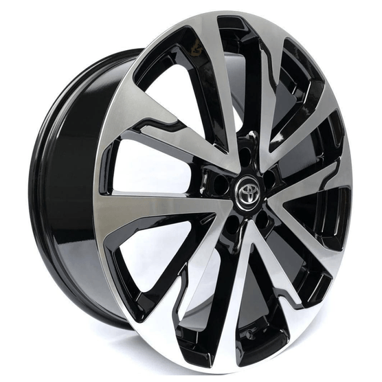 Jogo-Roda-GT7-Corolla-Cross-Aro-20-Preta-Diamantada Jogo-Roda-GT7-Corolla-Cross-Aro-20-Preta-Diamantada