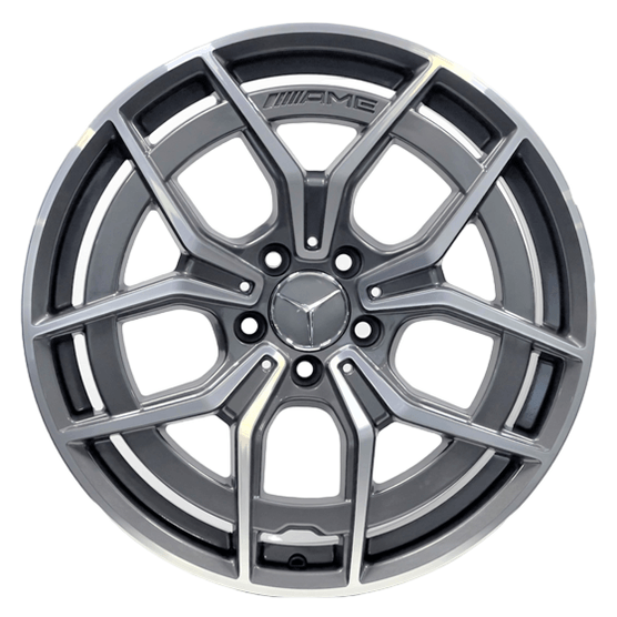 Jogo-Roda-RAW-Mercedes-C300-2023-Aro-19-Grafite-Diamantada Jogo-Roda-RAW-Mercedes-C300-2023-Aro-19-Grafite-Diamantada