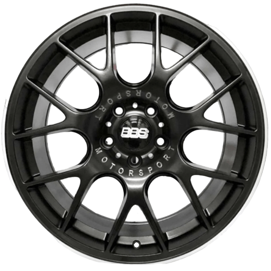 Jogo-Roda-GT7-BBS-CH-Aro-18-Preta-Borda-Diamantada Jogo-Roda-GT7-BBS-CH-Aro-18-Preta-Borda-Diamantada