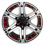 Jogo-Roda-GT7-Dakar-Aro-17-Preta-Vermelha-Diamantada
