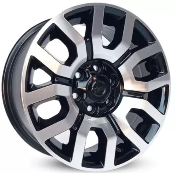 Jogo-de-Roda-KR-R49-Aro-16---Preta-Diamantada- Jogo-de-Roda-KR-R49-Aro-16---Preta-Diamantada-