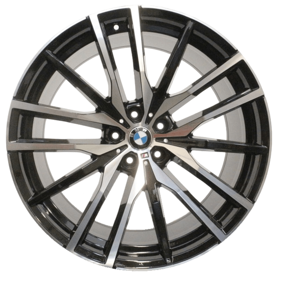 Jogo-Roda-PRZ-BMW-X5-M-Sport-Aro-22-Preta-Diamantada Jogo-Roda-PRZ-BMW-X5-M-Sport-Aro-22-Preta-Diamantada