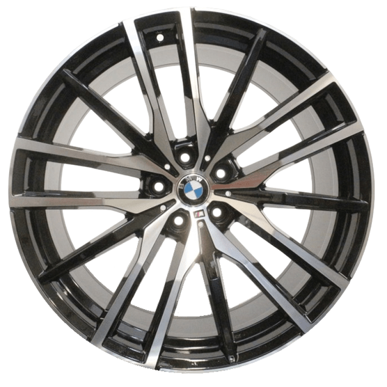 Jogo-Roda-PRZ-BMW-X5-M-Sport-Aro-22-Preta-Diamantada