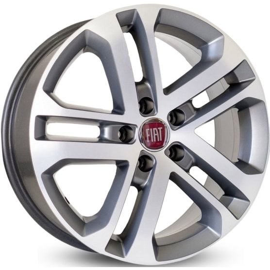Jogo-Roda-KR-R73-Fiat-Toro-Aro-17--Prata- Jogo-Roda-KR-R73-Fiat-Toro-Aro-17--Prata-