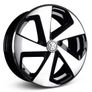 Jogo-Roda-KR-R71-Volkswagen-Golf-GTI-Aro-17---Preta-Diamantada