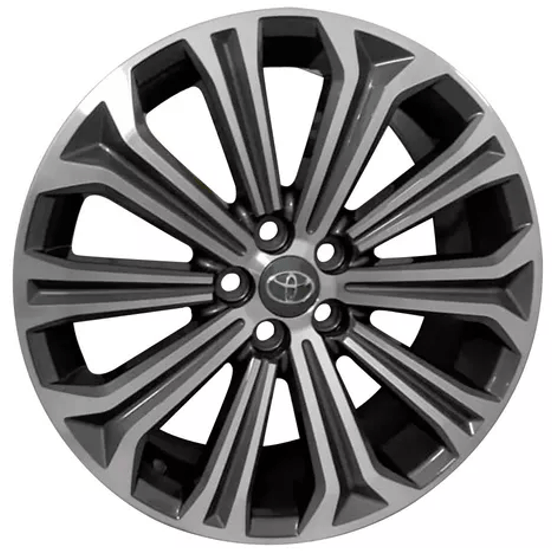 Roda-Kr-S22-Toyota-Corolla-GR-S-Aro-16-Grafite-Diamantada Roda-Kr-S22-Toyota-Corolla-GR-S-Aro-16-Grafite-Diamantada