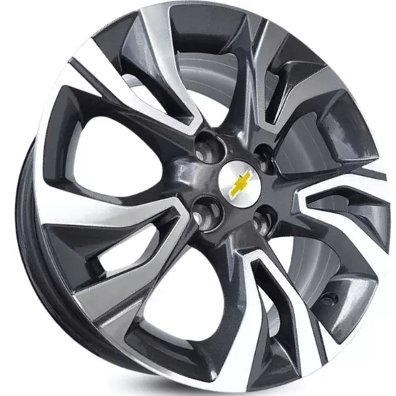 Jogo-Roda-KR-S35-Onix-RS-Aro-15-Grafite-Diamantada Jogo-Roda-KR-S35-Onix-RS-Aro-15-Grafite-Diamantada