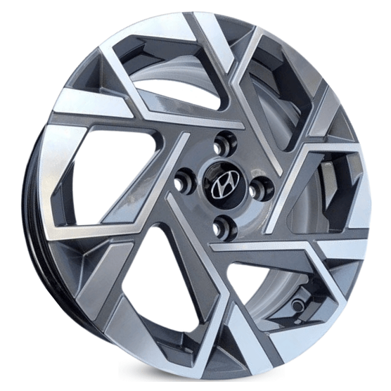 Jogo-Roda-KR-S42-Hyundai-HB20-TGDI-Aro-15-Grafite-Diamantada Jogo-Roda-KR-S42-Hyundai-HB20-TGDI-Aro-15-Grafite-Diamantada