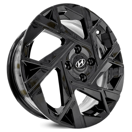 Jogo-Roda-KR-S42-Hyundai-HB20-TGDI-Aro-15-Preta-Brilhante Jogo-Roda-KR-S42-Hyundai-HB20-TGDI-Aro-15-Preta-Brilhante