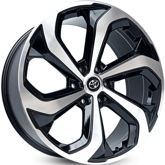 Jogo-Roda-KR-S26-Toyota-Hilux-Revo-TRD-Aro-22-Preta-Diamantada Jogo-Roda-KR-S26-Toyota-Hilux-Revo-TRD-Aro-22-Preta-Diamantada