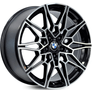 Jogo-Roda-BMW-M3-Competition-Aro-19-Preta-Diamantada Jogo-Roda-BMW-M3-Competition-Aro-19-Preta-Diamantada