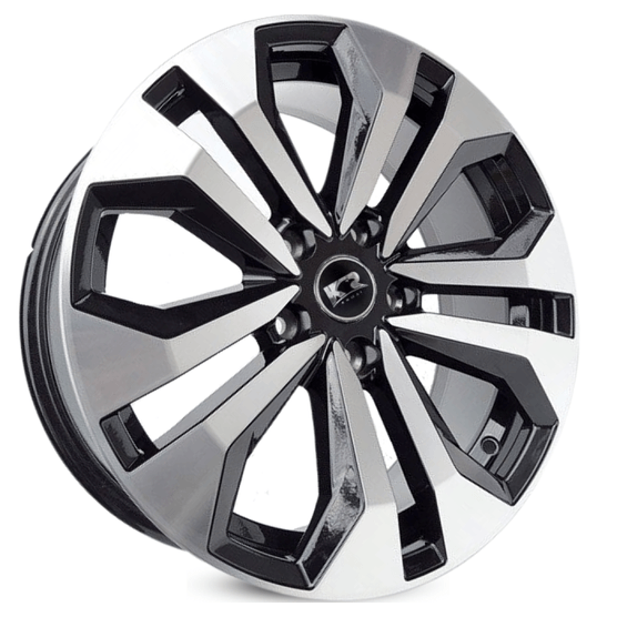 Jogo-Roda-KR-K74-Aro-17-Preta-Diamantada Jogo-Roda-KR-K74-Aro-17-Preta-Diamantada