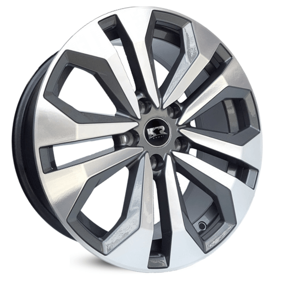 Jogo-Roda-KR-K74-Aro-17-Grafite-Diamantada Jogo-Roda-KR-K74-Aro-17-Grafite-Diamantada