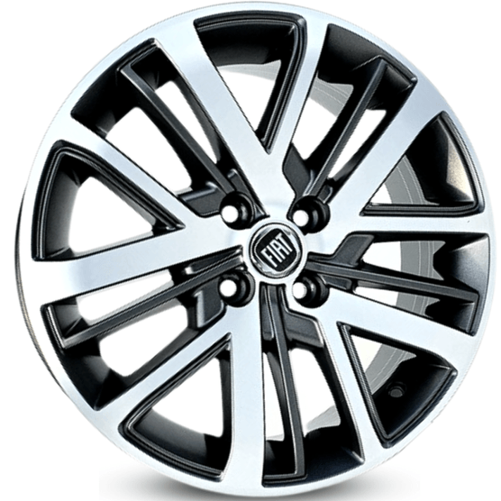 Jogo-Roda-KR-S27-Aro-15-Grafite-Diamantada-Fosca Jogo-Roda-KR-S27-Aro-15-Grafite-Diamantada-Fosca