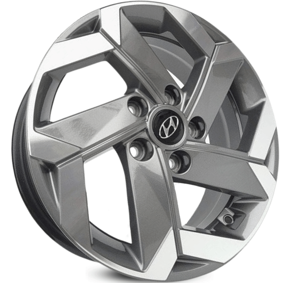 Jogo-Roda-KR-S37-Nova-Creta-Aro-16-Grafite-Diamantada Jogo-Roda-KR-S37-Nova-Creta-Aro-16-Grafite-Diamantada