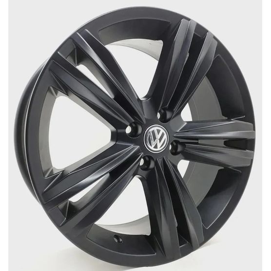 Jogo-Roda-KR-S18-Tiguan-R-Line-Aro-18-Preta-Fosca