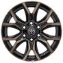 Jogo-Roda-Toyota-Hilux-GR-Sport-Aro-20-Preta-Diamantada Jogo-Roda-Toyota-Hilux-GR-Sport-Aro-20-Preta-Diamantada