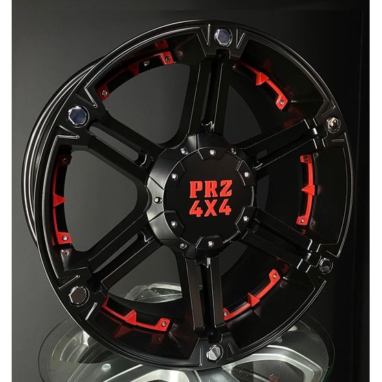 Jogo-Roda-PRZ-1932-Aro-22-6x139-Preta-com-Vermelha Jogo-Roda-PRZ-1932-Aro-22-6x139-Preta-com-Vermelha