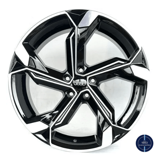 Jogo-Roda-GT7-Audi-SQ8-Aro-20-Preta-Diamantada Jogo-Roda-GT7-Audi-SQ8-Aro-20-Preta-Diamantada