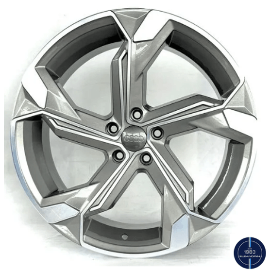 Jogo-Roda-PRZ-Velar-Aro-22-5x120-Grafite-Diamantada Jogo-Roda-PRZ-Velar-Aro-22-5x120-Grafite-Diamantada