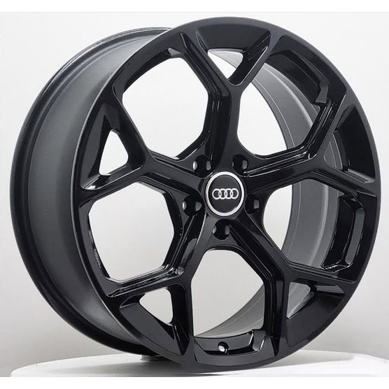 Jogo-Roda-Audi-RS7-Aro-20-Preta-Brilhante Jogo-Roda-Audi-RS7-Aro-20-Preta-Brilhante