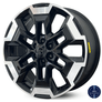 Jogo-Roda-KR-S51-Nissan-Frontier-Platinum-Aro-20-Preta-Diamantada
