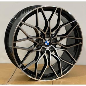 Jogo-Roda-BMW-M3-Aro-18-Preta-Diamantada