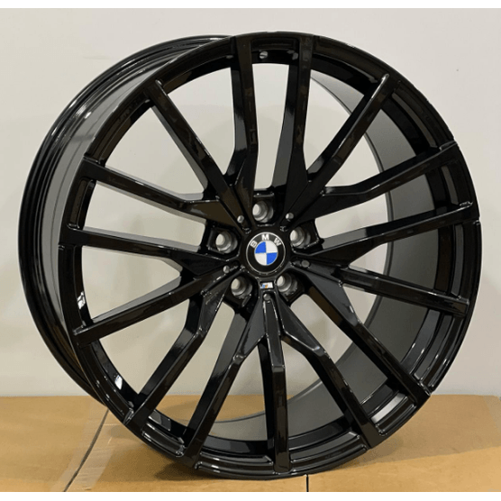 Jogo-Roda-BMW-X5-Aro-22-Preta-Brilhante Jogo-Roda-BMW-X5-Aro-22-Preta-Brilhante