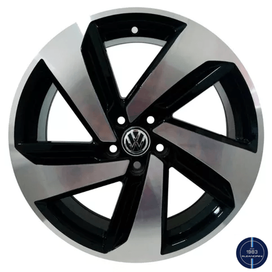 Jogo-Roda-BRW-1330-Aro-17-Preta-Diamantada Jogo-Roda-BRW-1330-Aro-17-Preta-Diamantada