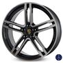 Jogo-Roda-Kr-Porsche-Macan-aro-20-Preta-Diamantada