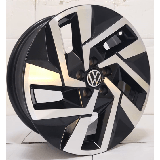 Jogo-Roda-KR-S56-VW-T-Cross-Aro-16-Preta-Diamantada Jogo-Roda-KR-S56-VW-T-Cross-Aro-16-Preta-Diamantada