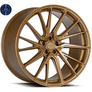 Jogo-Rodas-Vossen-Wheels-HF-4T-Aro-21-Prata-Bronze Jogo-Rodas-Vossen-Wheels-HF-4T-Aro-21-Prata-Bronze